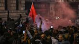 Crowds Disperse in Paris After Tear Gas Deployed