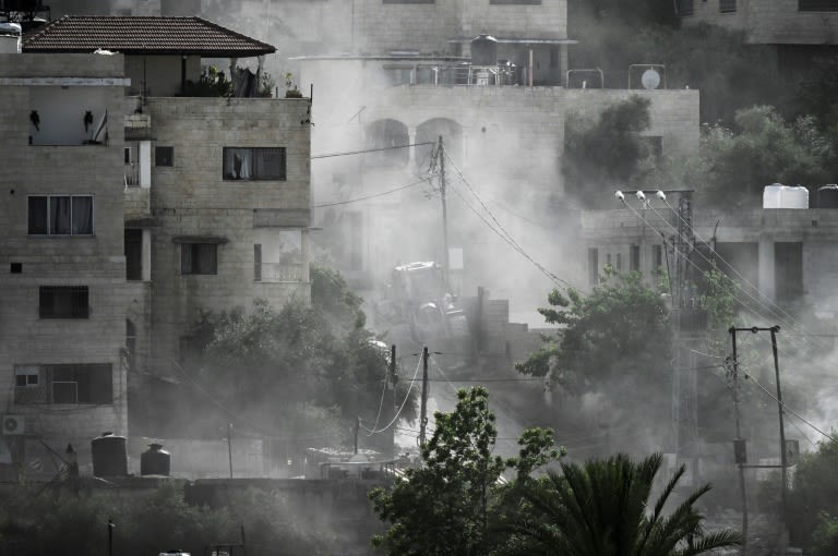 Palestinian ministry says Israel troops kill 7 in West Bank raid