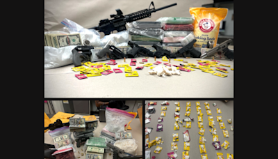 Husband and wife duo busted, crack cocaine, illegal firearms seized: SJPD