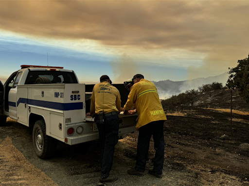 Evacuations continue as the Lake Fire burns thousands of acres in Santa Barbara County