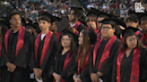 Rain delay fails to dampen celebration for McCaskey High School's graduating class