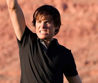 Zac Efron says THAT High School Musical 2 scene 'was all improv'