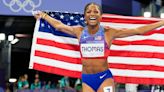 USA’s Gabby Thomas, a Harvard grad, wins gold medal in women’s 200m final