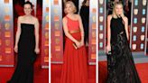 What the 2024 Nominees Wore to Their First BAFTAs Red Carpet: Rosamund Pike in Roland Mouret, Carey Mulligan in Vionnet and More