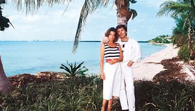 Raphael y Natalia Figueroa, en 1987, nos abrían las puertas de su fabulosa casa en Miami