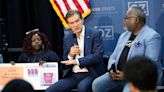 Black woman Dr. Oz comforted at campaign event reportedly an aide