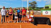 Éxito de la visita del circuito RPT-MARCA a Teiá, con todas las categorías del tenis juvenil