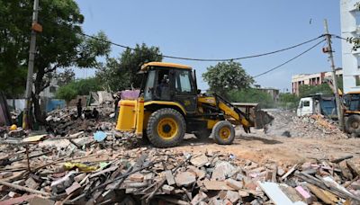 Aam Aadmi Party blames Delhi BJP for slum demolitions in the national capital