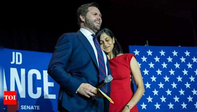 Trump's VP pick JD Vance and Usha Chilukuri's Hindu wedding picture goes viral - Times of India