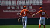 Flores, Schuessler Shine as Longhorns Take Commanding 12-5 Win in First Round of College Station Regional.