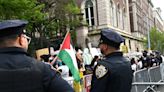 Student protesters remain as Columbia University's afternoon vacate deadline passes