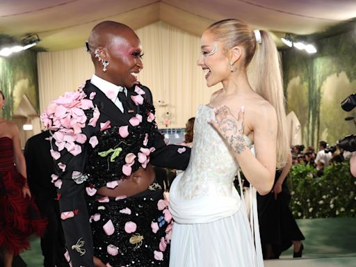 Ariana Grande and Cynthia Erivo’s Met Gala 2024 Looks Feature Nods to ‘Wicked’