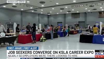 KSLA hosts career expo at Bossier Civic Center