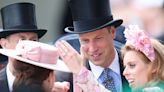 Royal Family fans in stitches as they spot William 'doing a Louis' at Ascot