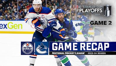 Bouchard, Oilers top Canucks in OT in Game 2 to even West 2nd Round series | NHL.com