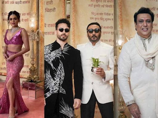 Anant Radhika wedding reception: Govinda, Jackie Shroff, Amruta Khanvilkar and others attend the grand event