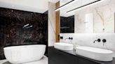 Meet the Newest Moody Design Trend: All-Black Bathrooms
