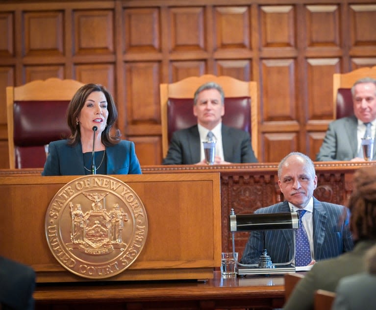 Wilson, Hochul Aligned on Budget Provisions to Address Mental Health | New York Law Journal