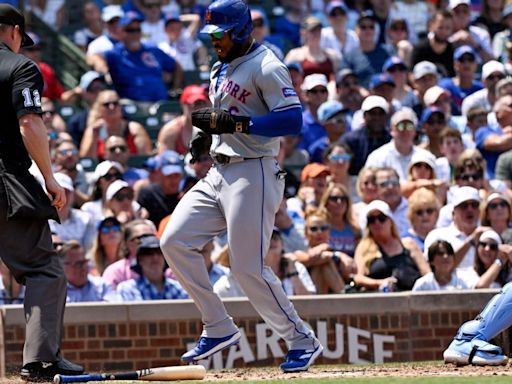 Starling Marte, de Mets, va a IL por lesión en la rodilla