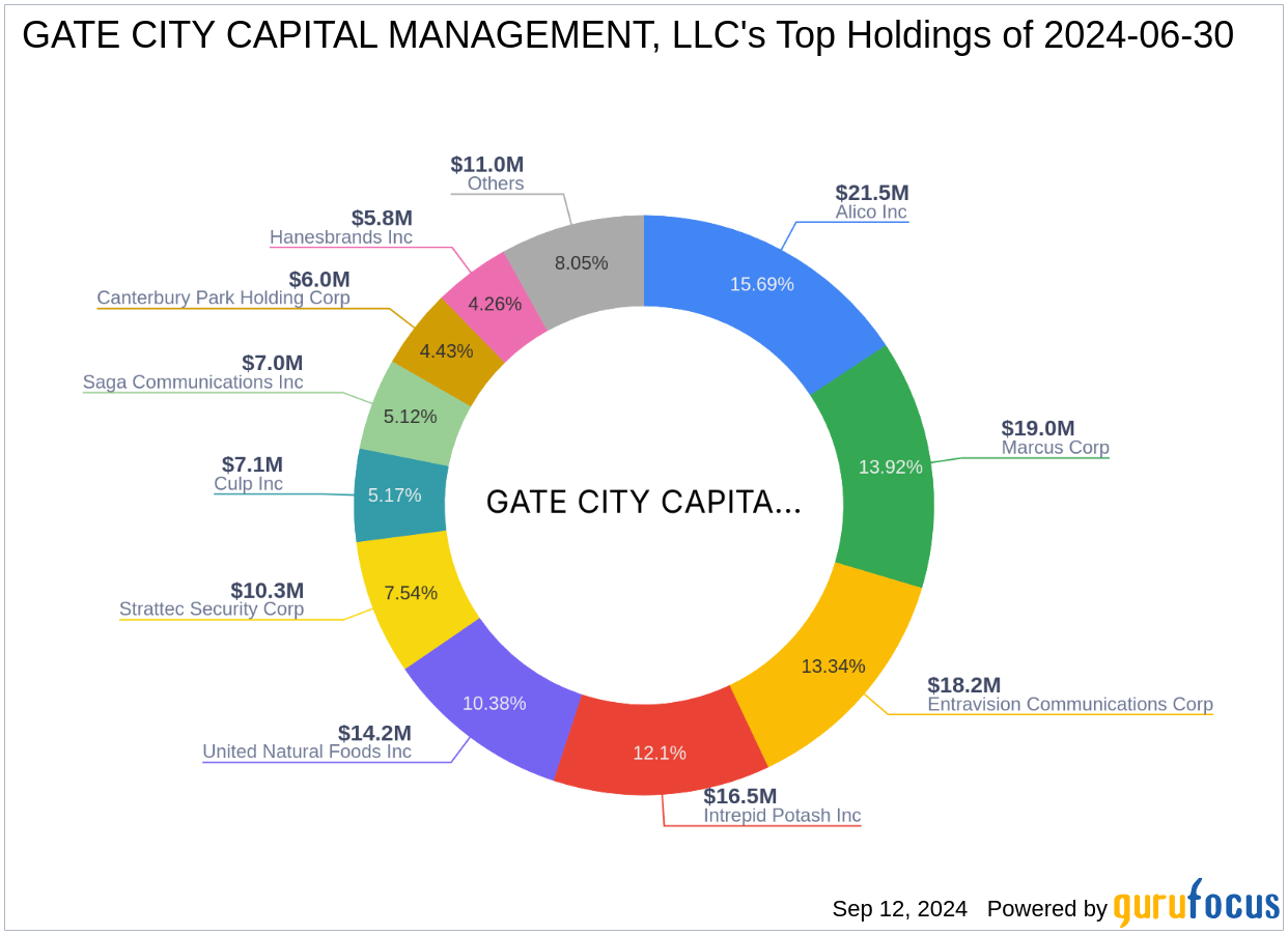 GATE CITY CAPITAL MANAGEMENT, LLC Adjusts Stake in Amrep Corp