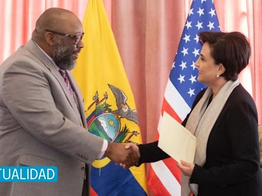 Arthur W. Brown, nuevo Embajador de Estados Unidos, se reunió con Gabriela Sommerfeld