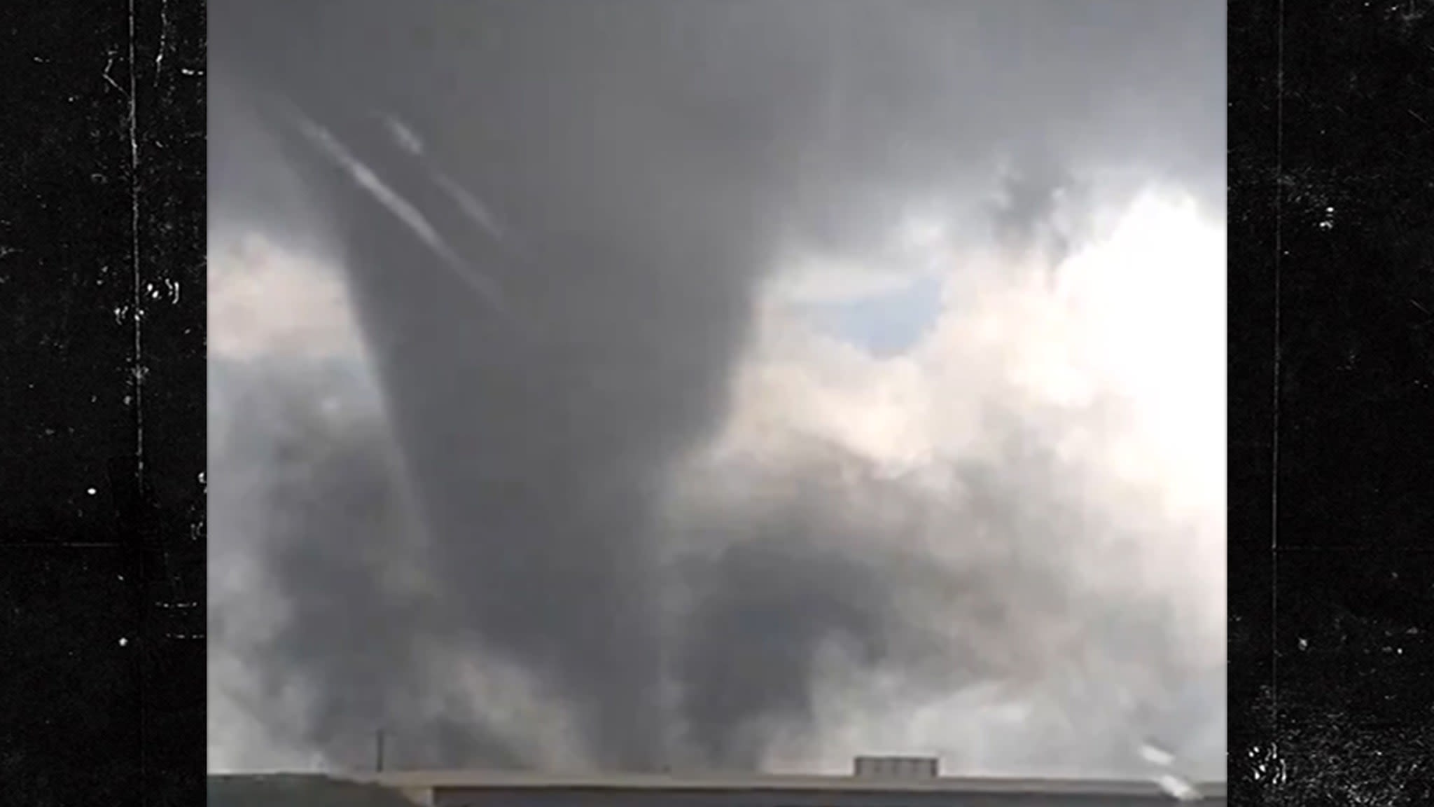 Tornado Crosses Over Nebraska Freeway, Wild Video Shows