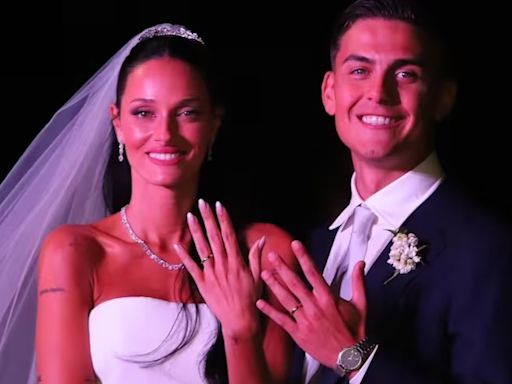 Así fue la exclusiva boda de Paulo Dybala y Oriana Sabatini