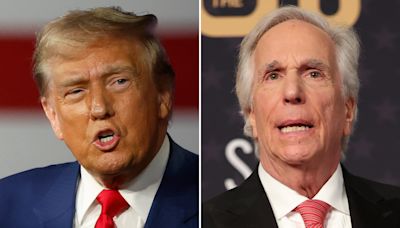 Henry Winkler says Donald Trump "pushed" him at gala: "I don't forgive"