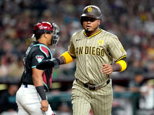 Arraez has 4 hits after trade from Miami, Padres batter listless Diamondbacks 13-1