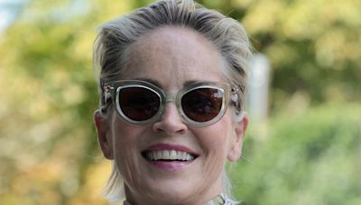 Sharon Stone Knows This Versatile Look Suits Her