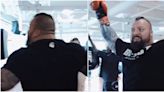 Eddie Hall smashes punch machine world record previously held by reigning UFC champion