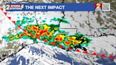 Saturday PM Forecast: Unsettled weather pattern will begin to conclude Mothers Day