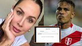 Ana Paula Consorte borra fotos con Paolo Guerrero y lo deja de seguir en redes sociales