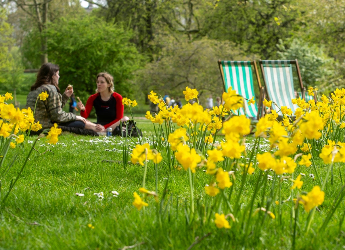 UK’s weather to be as hot as Ibiza’s tomorrow with temperatures to warm up by 9C in parts