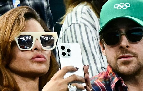 Eva Mendes Explains Why She Had Her 'Guard Up' At The Olympics With Ryan Gosling