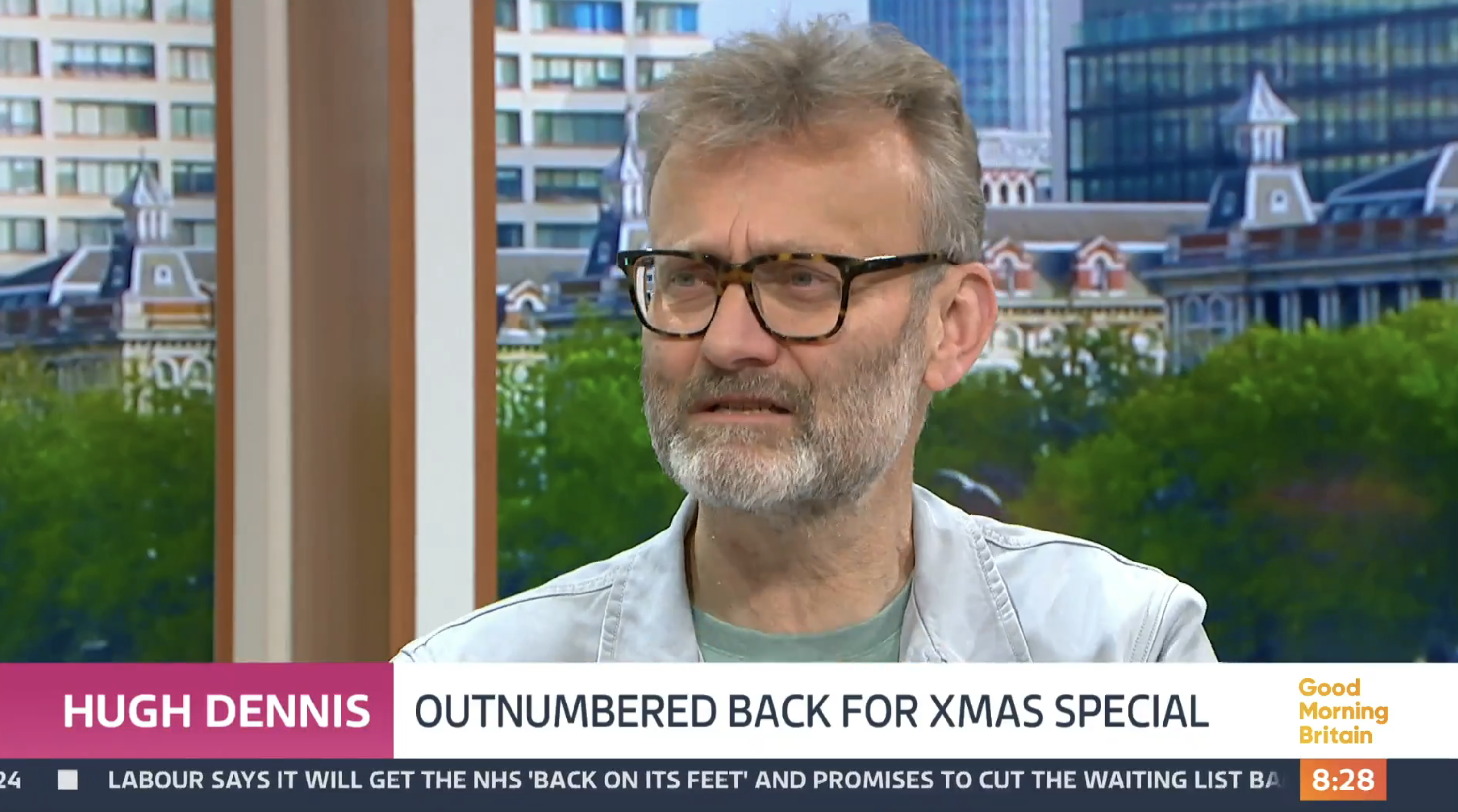 Outnumbered's Hugh Dennis teases Christmas special details