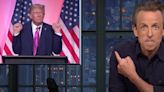 Stunned Seth Meyers Responds To Fox News' Latest Biden-Trump Poll With: 'How?'