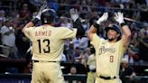 Fletcher's 1st MLB homer, 4 RBIs lift D-backs over Giants 7-5