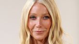 Gwyneth Paltrow Shines Bright In a Blinged-Out Sheer Party Dress