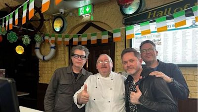 Green Day band member visits Dublin chipper ahead of gig