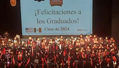 Más de 70 alumnos se gradúan de la Universidad de San Diego en la UABC