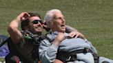 Jumping centenarian! This Canadian veteran's skydive raised over $100K for SickKids hospital | CBC News