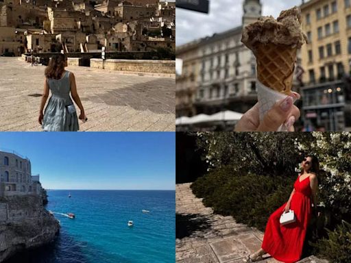 'Heeramandi' star Sharmin Segal brushes off trolls; shares Italy vacation pics with a playful caption | Hindi Movie News - Times of India