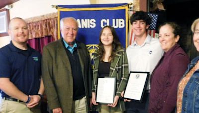 Lefavour and Taylor honored as Students of the Year