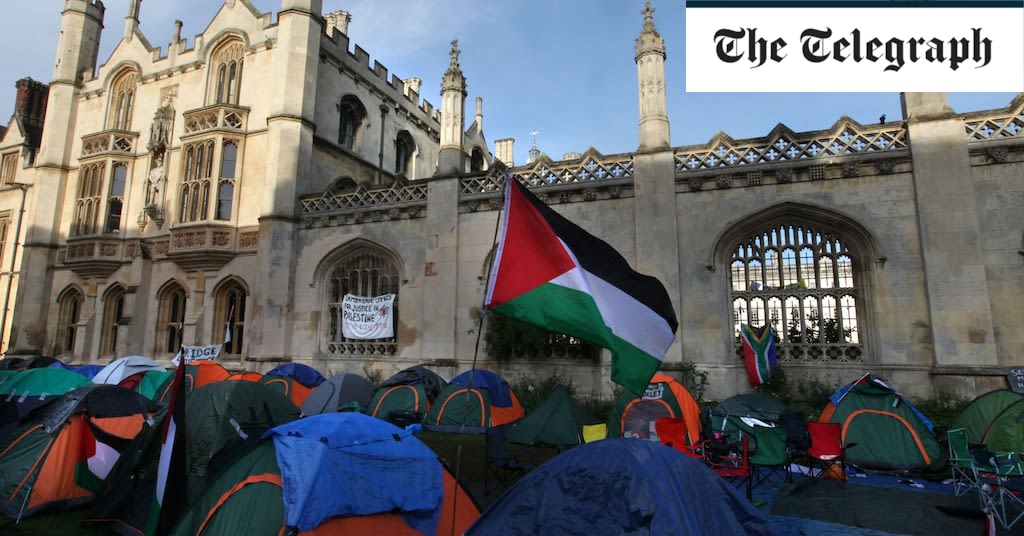 Cambridge graduation ceremonies forced elsewhere by pro-Palestine camp