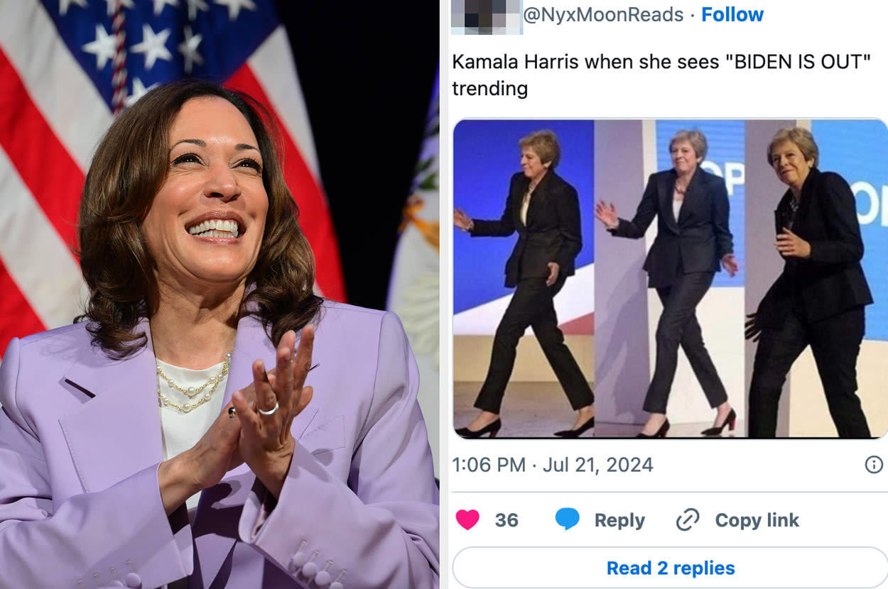 "You Say It's Joever; I Say It's Just Kamencing": 22 Shocked And Hilarious Reactions To Joe Biden Endorsing Kamala Harris For...