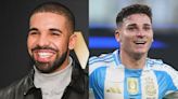 El desafiante posteo de la Selección Argentina contra el rapero Drake