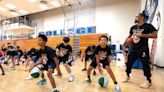 NBA player Gabe Vincent returns to Modesto for Slam-N-Jam Basketball Camp