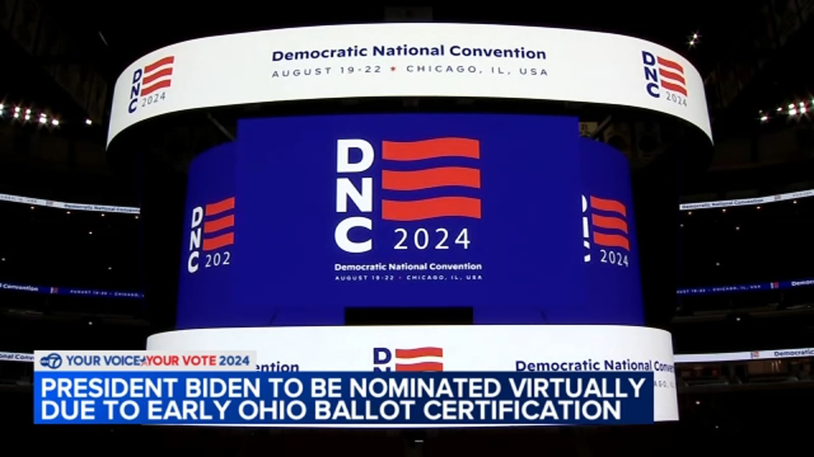 DNC plans to hold virtual roll call to nominate President Biden before Chicago convention