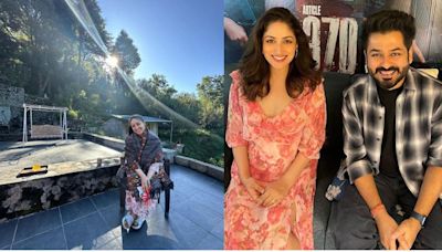 New Mom Yami Gautam shares first pic amidst nature and sunshine after giving birth to son Vedavid